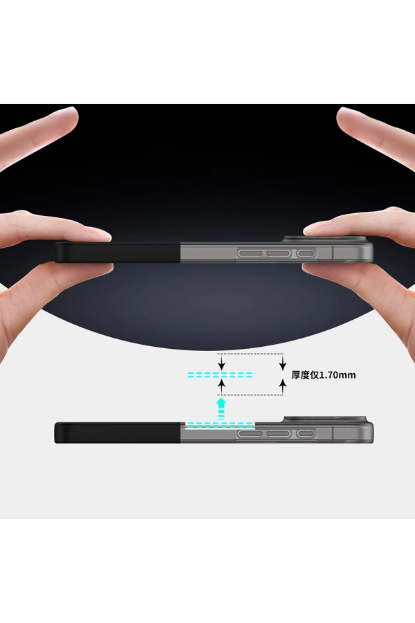 Apple iPhone 16 Pro Max Kılıf M-Safe Şarj Özellikli Mıknatıslı Zore Duble Kapak