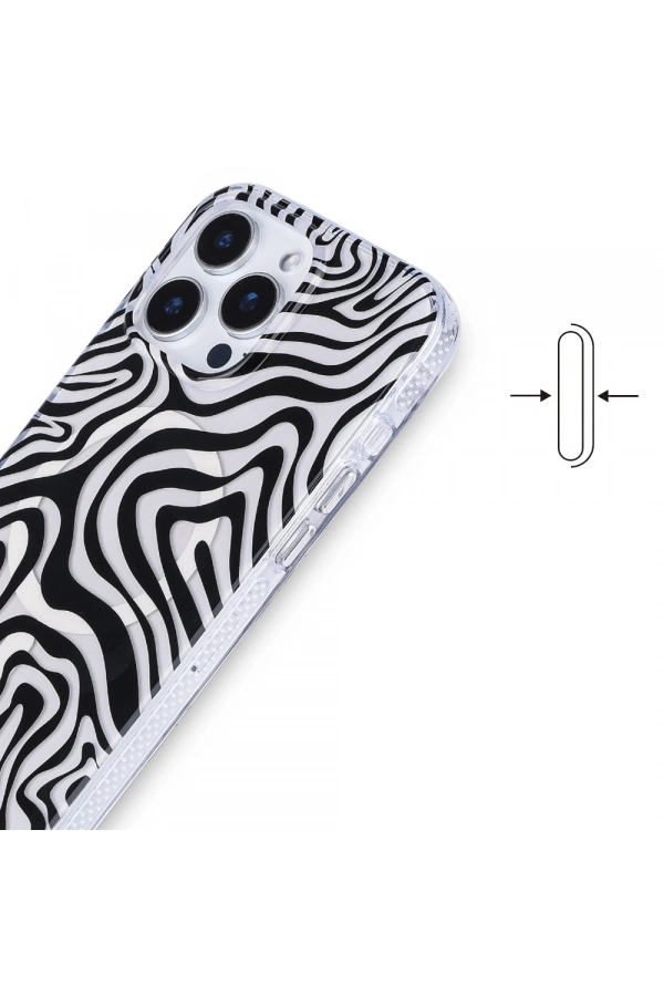 Apple iPhone 16 Pro Max Kılıf M-safe Şarj Özellikli Zore Jago Kapak