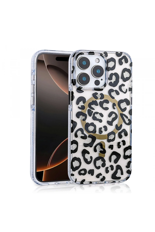 Apple iPhone 16 Pro Max Kılıf M-safe Şarj Özellikli Zore Jago Kapak