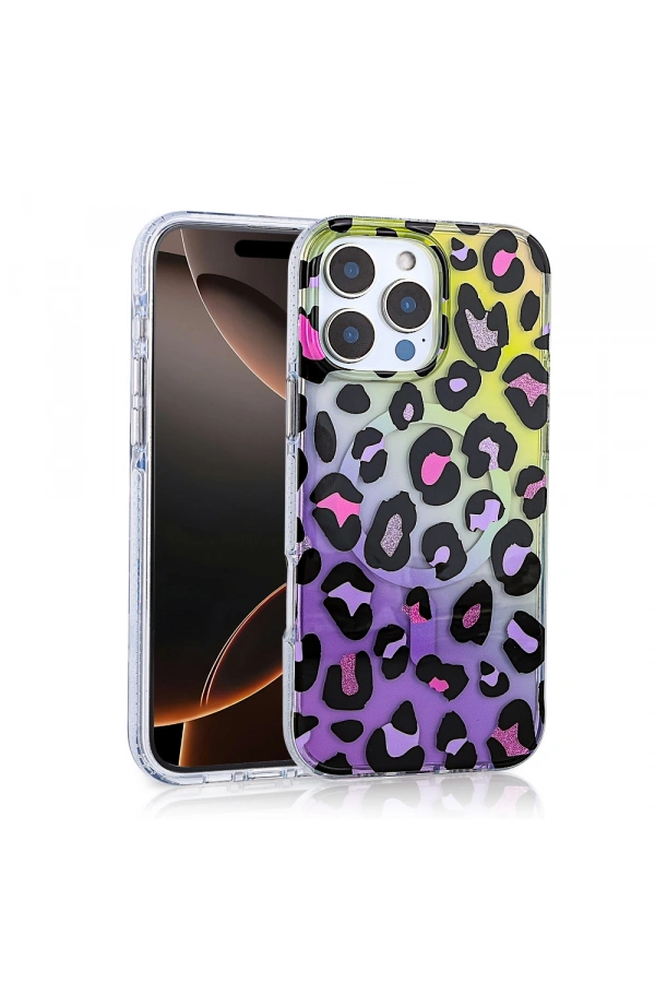 Apple iPhone 16 Pro Max Kılıf M-safe Şarj Özellikli Zore Jago Kapak