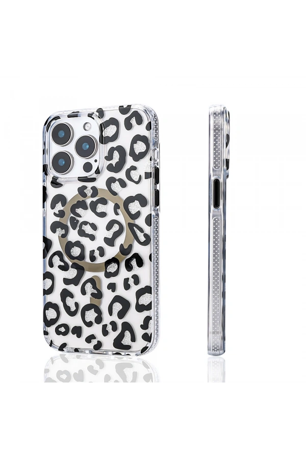 Apple iPhone 16 Pro Max Kılıf M-safe Şarj Özellikli Zore Jago Kapak