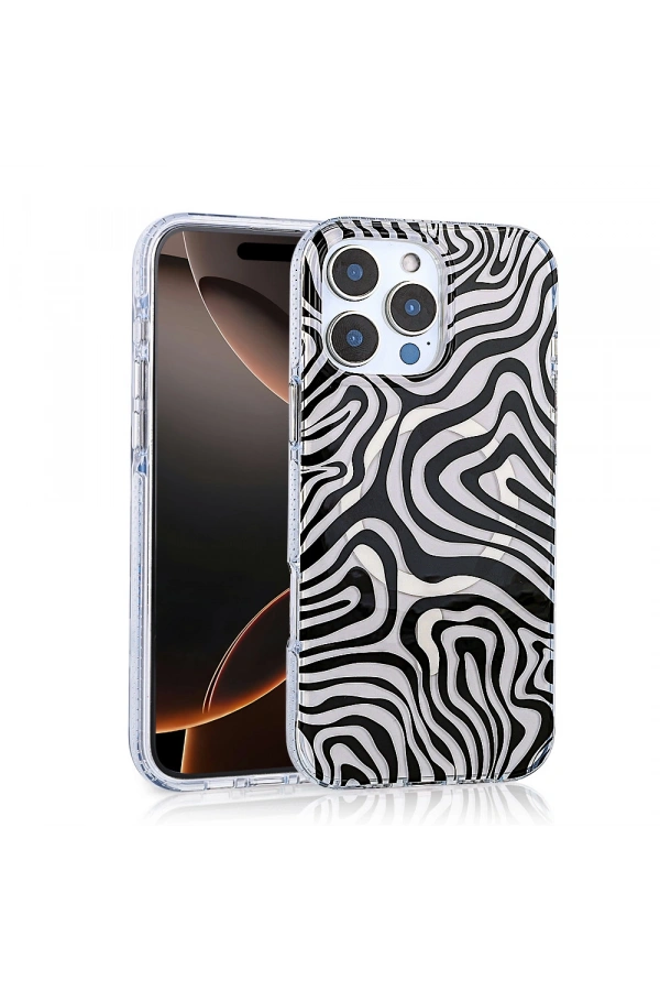 Apple iPhone 16 Pro Max Kılıf M-safe Şarj Özellikli Zore Jago Kapak