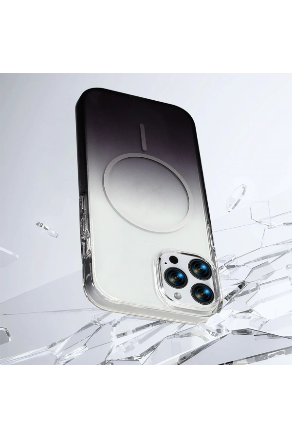 Apple iPhone 16 Pro Max Kılıf M-Safe Şarj Özellikli Zore Septik Silikon Kapak