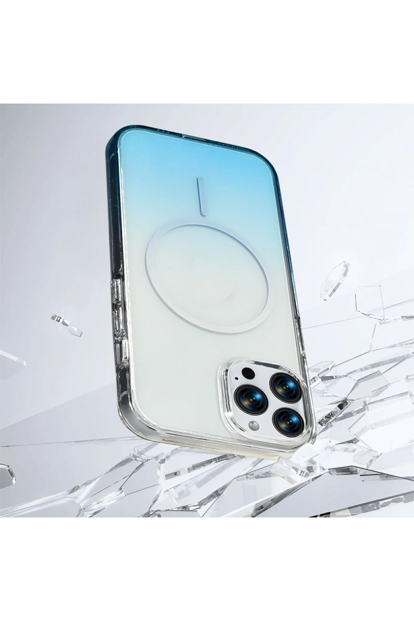 Apple iPhone 16 Pro Max Kılıf M-Safe Şarj Özellikli Zore Septik Silikon Kapak