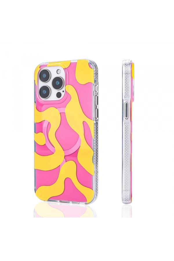 Apple iPhone 16 Pro Max Kılıf M-safe Şarj Özellikli Zore Stilo Kapak