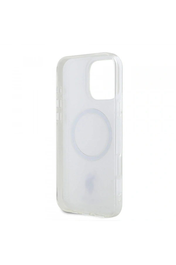 Apple iPhone 16 Pro Max Kılıf U.S. Polo Assn. Orjinal Lisanslı M-safe Şarj Özellikli IML Double Horse Logolu Ring Kapak