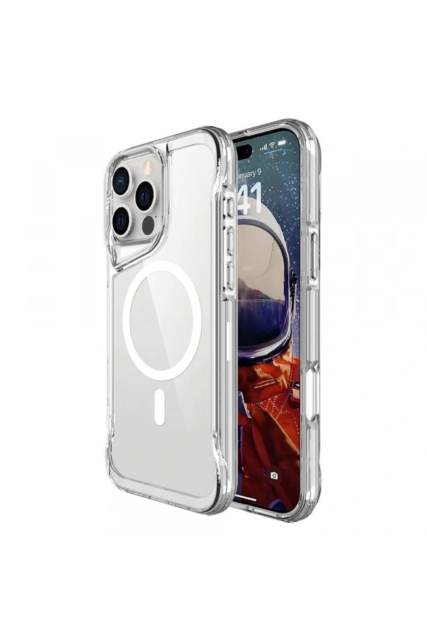 Apple iPhone 16 Pro Max Kılıf Zore M-safe Şarj Özellikli T-Max M-safe Kapak