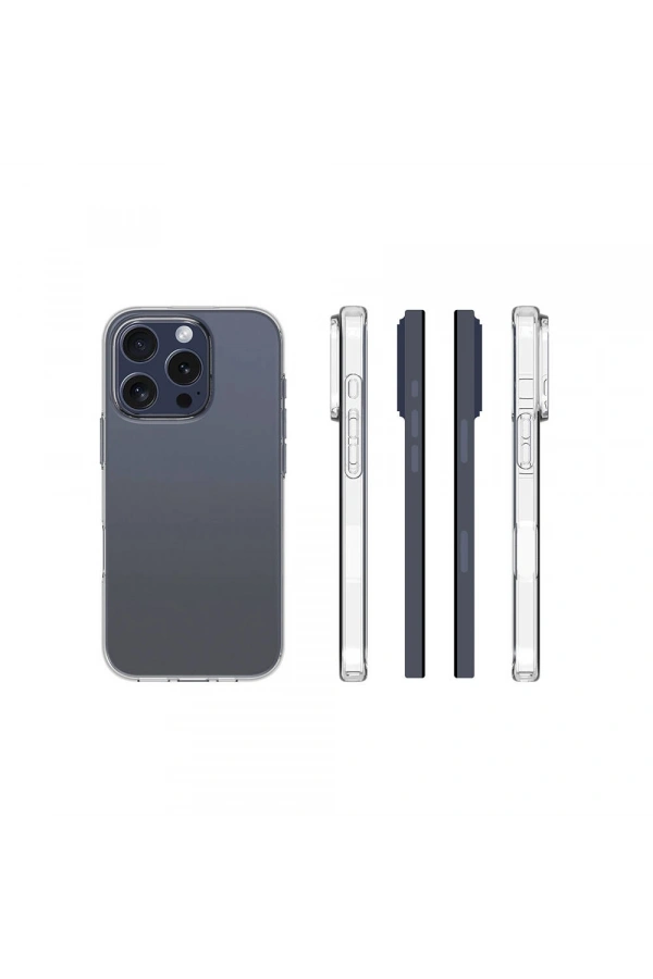 Apple iPhone 16 Pro Max Kılıf Zore Süper Silikon Kapak