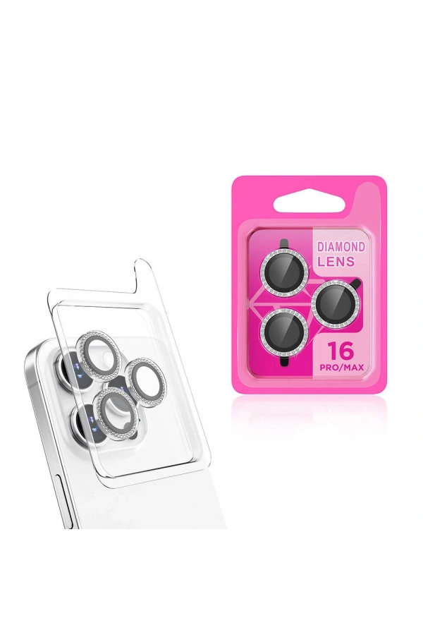 Apple iPhone 16 Pro Max Zore CL-06 Kamera Lens Koruyucu