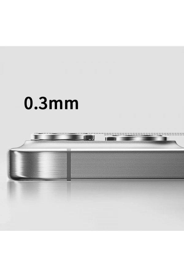Apple iPhone 16 Pro Zore Mikro Kamera Lens Koruyucu