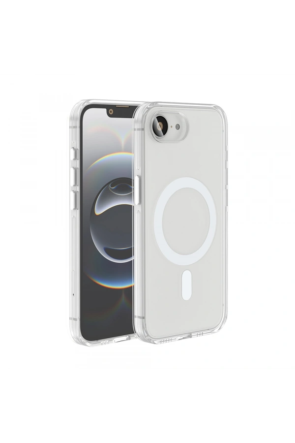 Apple iPhone 16E Kılıf M-safe Şarj Özellikli Kamera Korumalı Zore Kripto Kapak