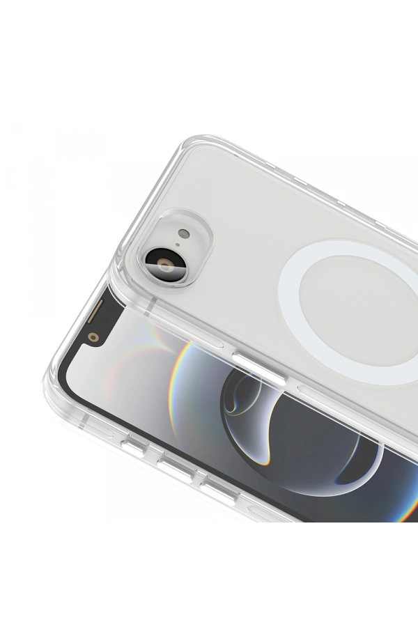 Apple iPhone 16E Kılıf M-safe Şarj Özellikli Kamera Korumalı Zore Kripto Kapak