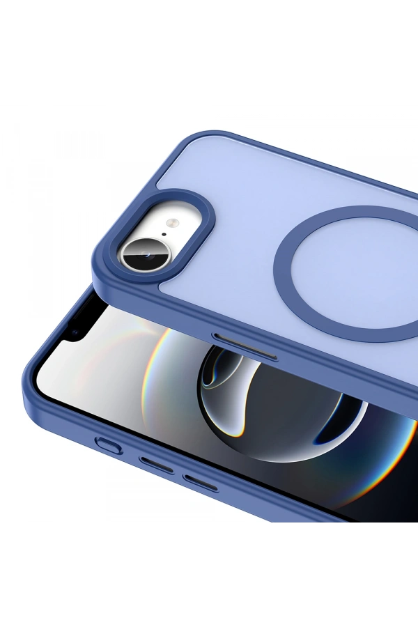 Apple iPhone 16E Kılıf M-safe Şarj Özellikli Mat Arka Yüzey Zore Sio Kapak