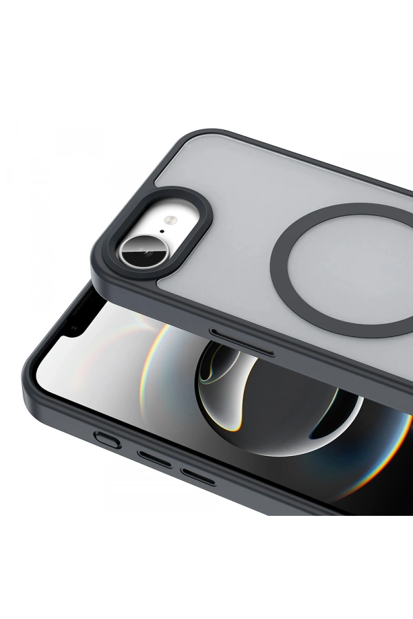 Apple iPhone 16E Kılıf M-safe Şarj Özellikli Mat Arka Yüzey Zore Sio Kapak