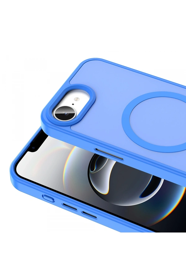 Apple iPhone 16E Kılıf M-safe Şarj Özellikli Mat Arka Yüzey Zore Sio Kapak