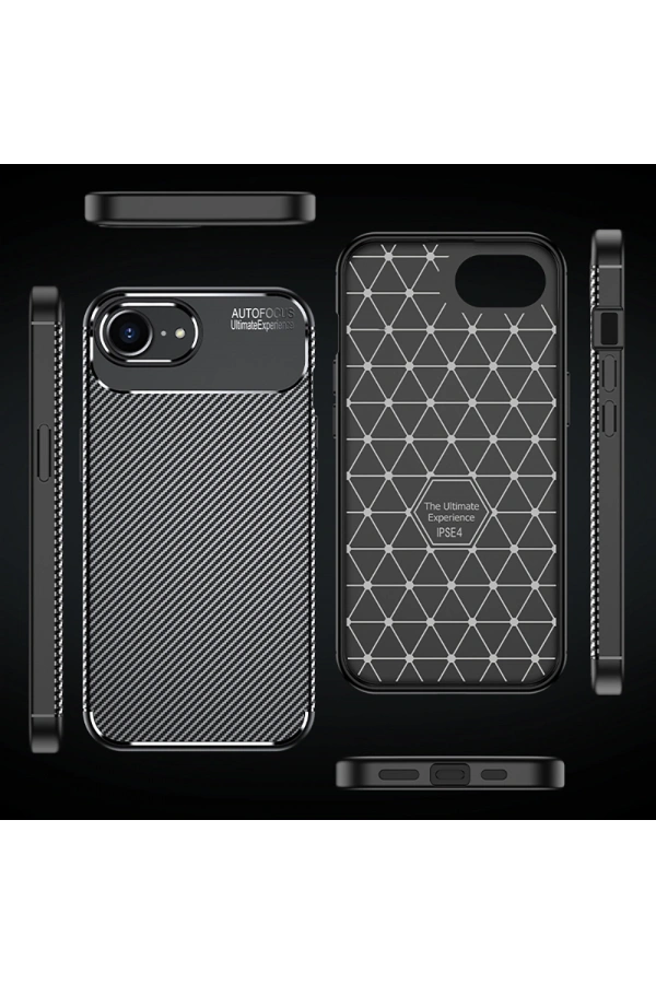 Apple iPhone 16E Kılıf Zore Negro Silikon Kapak