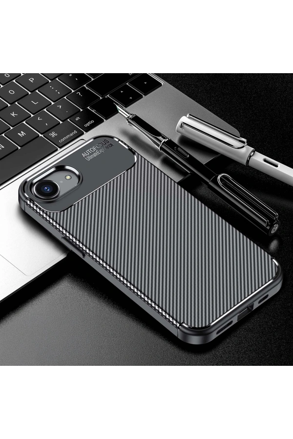 Apple iPhone 16E Kılıf Zore Negro Silikon Kapak