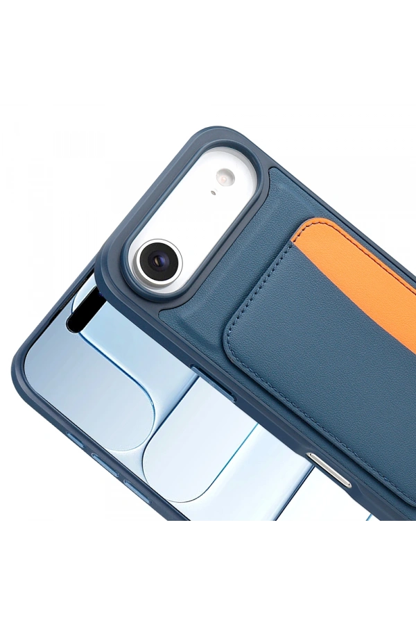 Apple iPhone 17 Air Kılıf Kartlıklı Zore X-Kart Silikon Kapak
