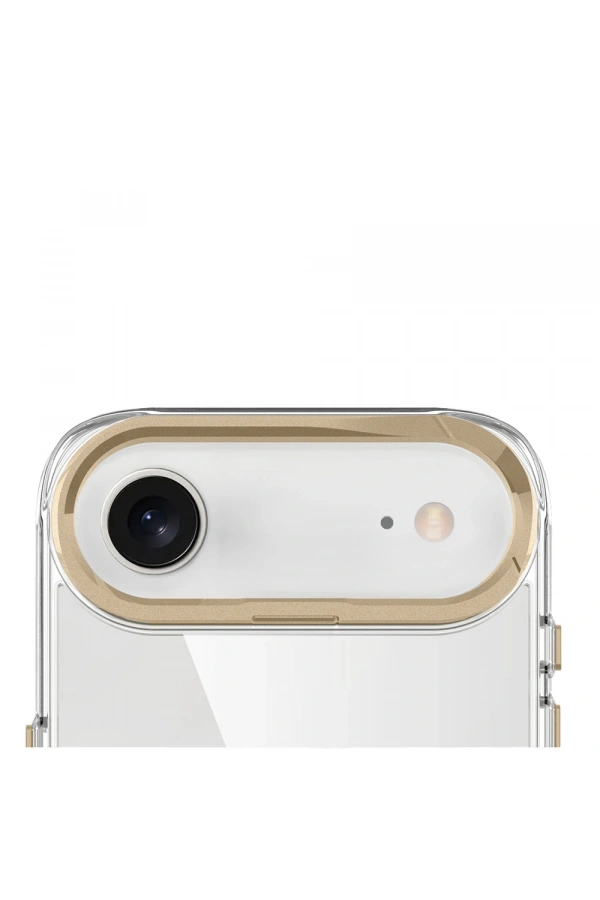 Apple iPhone 17 Air Kılıf M-safe Şarj Özellikli Airbagli Kamera Standlı Zore Azor Kapak