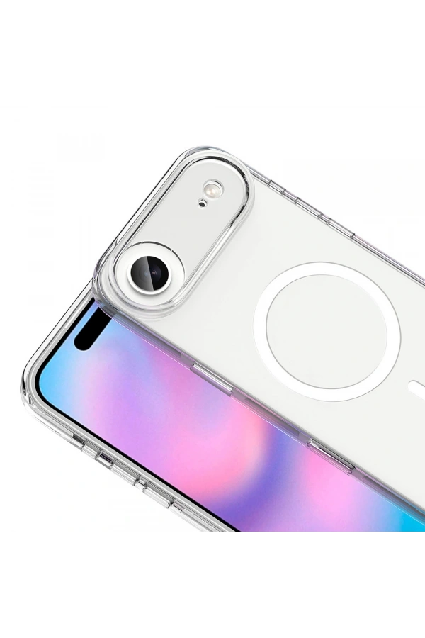 Apple iPhone 17 Air Kılıf M-safe Şarj Özellikli Kamera Korumalı Zore Kripto Kapak