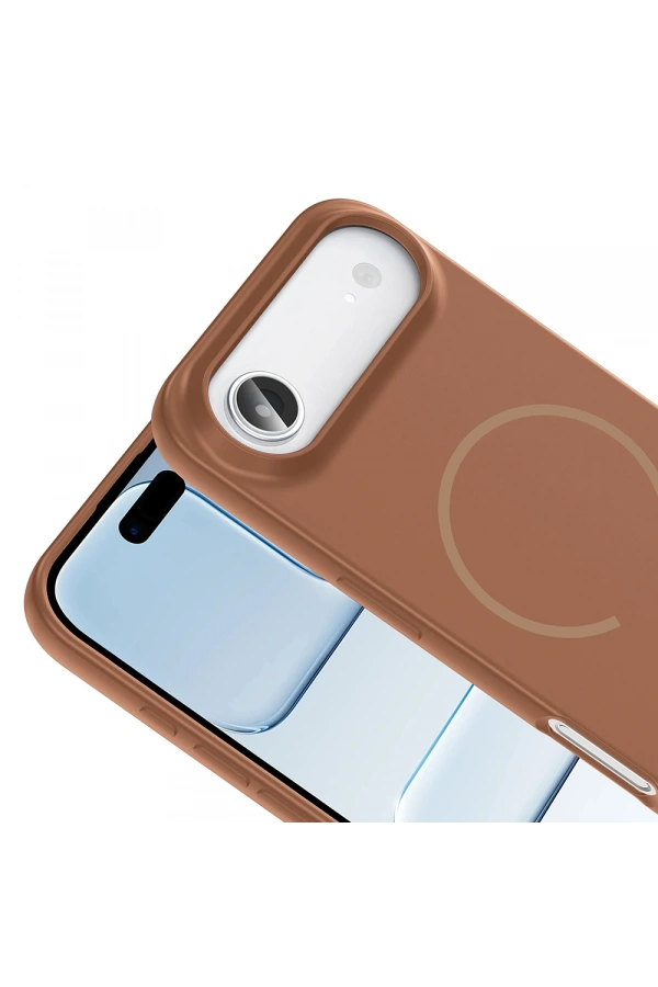 Apple iPhone 17 Air Kılıf M-safe Şarj Özellikli Zore Meta Kapak