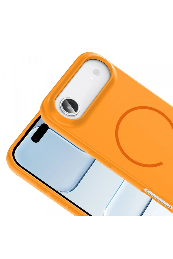 Apple iPhone 17 Air Kılıf M-safe Şarj Özellikli Zore Meta Kapak