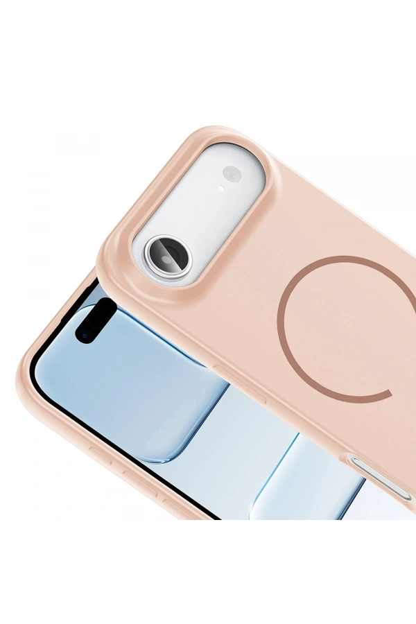 Apple iPhone 17 Air Kılıf M-safe Şarj Özellikli Zore Meta Kapak