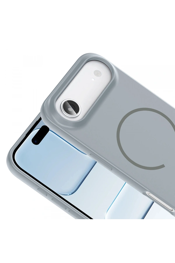 Apple iPhone 17 Air Kılıf M-safe Şarj Özellikli Zore Meta Kapak