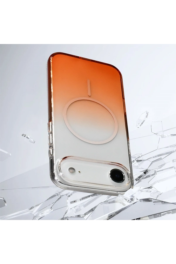 Apple iPhone 17 Air Kılıf M-Safe Şarj Özellikli Zore Septik Silikon Kapak