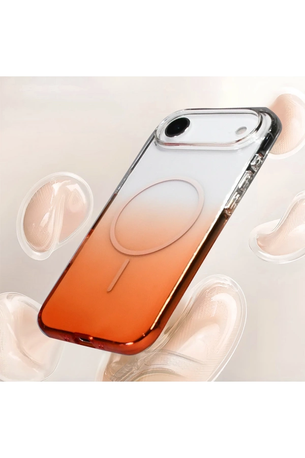 Apple iPhone 17 Air Kılıf M-Safe Şarj Özellikli Zore Septik Silikon Kapak