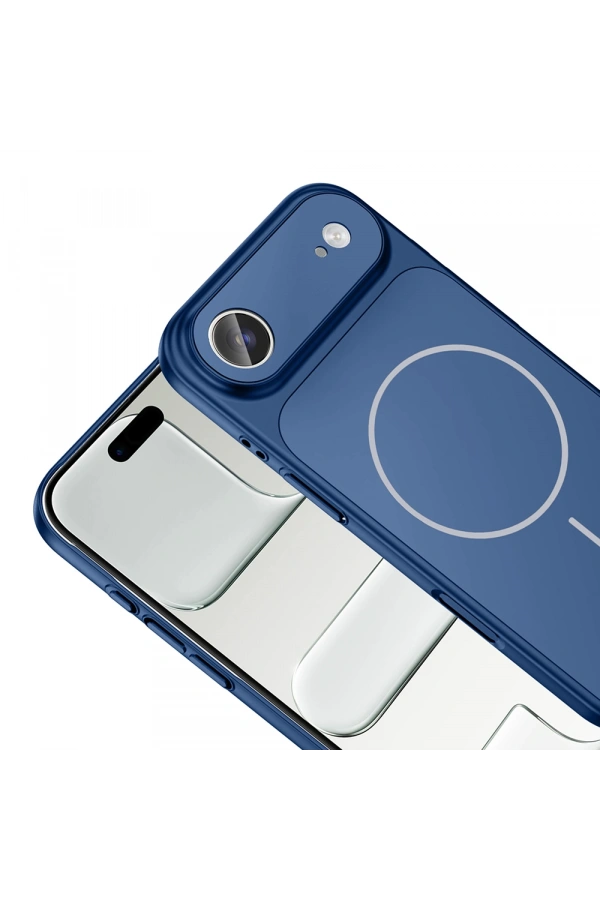 Apple iPhone 17 Air Kılıf Zore M-Safe Şarj Özellikli Kamera Korumalı Formen Kapak