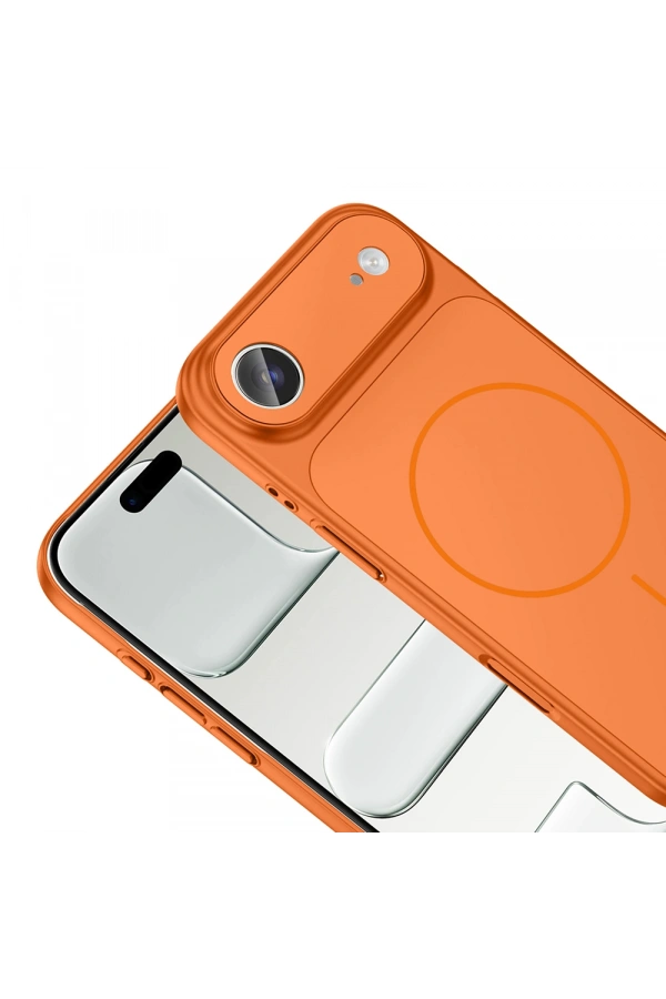 Apple iPhone 17 Air Kılıf Zore M-Safe Şarj Özellikli Kamera Korumalı Formen Kapak