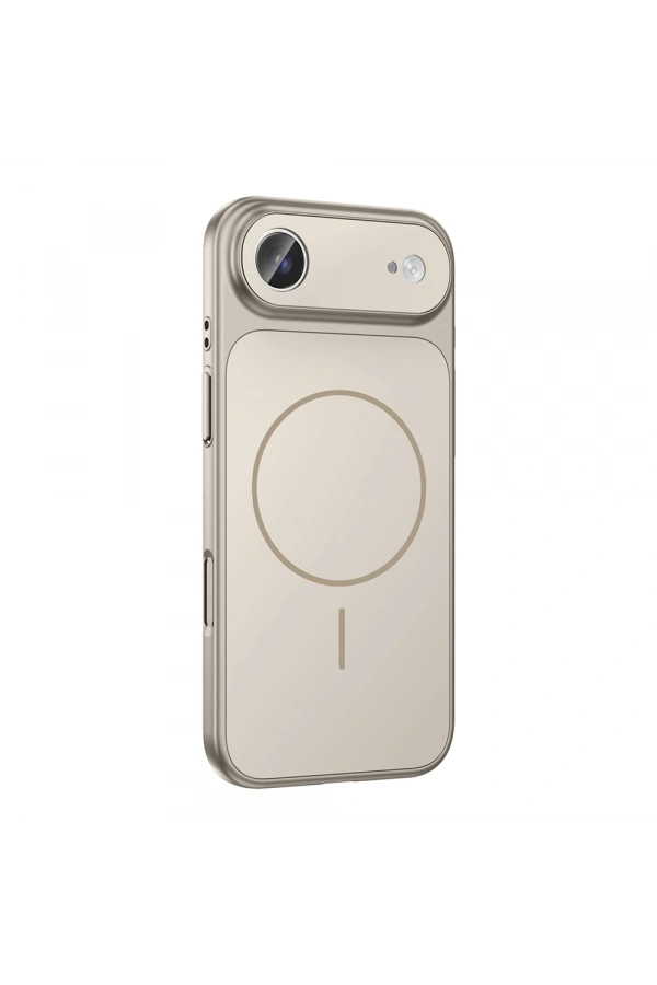Apple iPhone 17 Air Kılıf Zore M-Safe Şarj Özellikli Kamera Korumalı Formen Kapak
