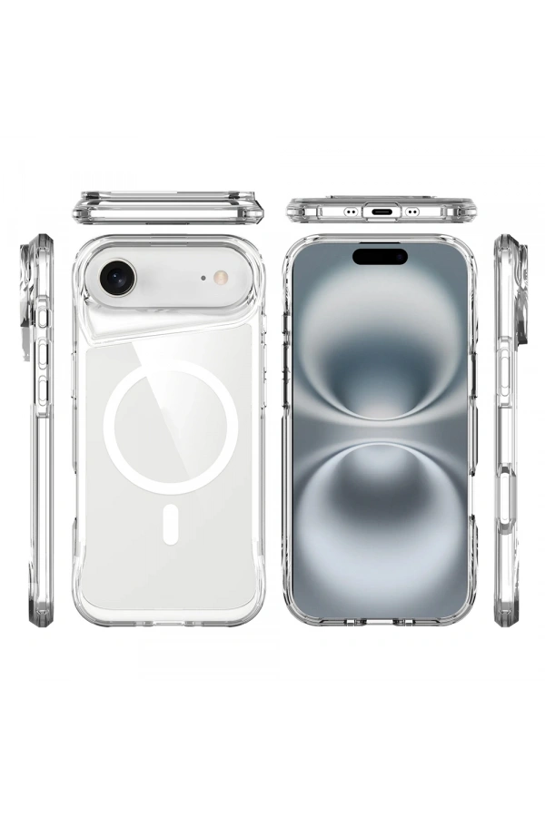 Apple iPhone 17 Air Kılıf Zore M-safe Şarj Özellikli T-Max M-safe Kapak