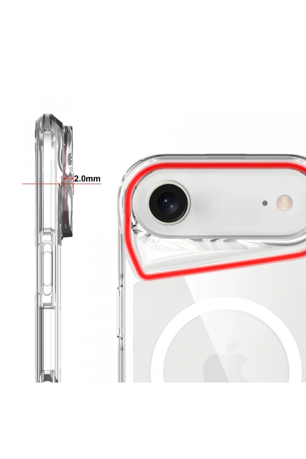 Apple iPhone 17 Air Kılıf Zore M-safe Şarj Özellikli T-Max M-safe Kapak