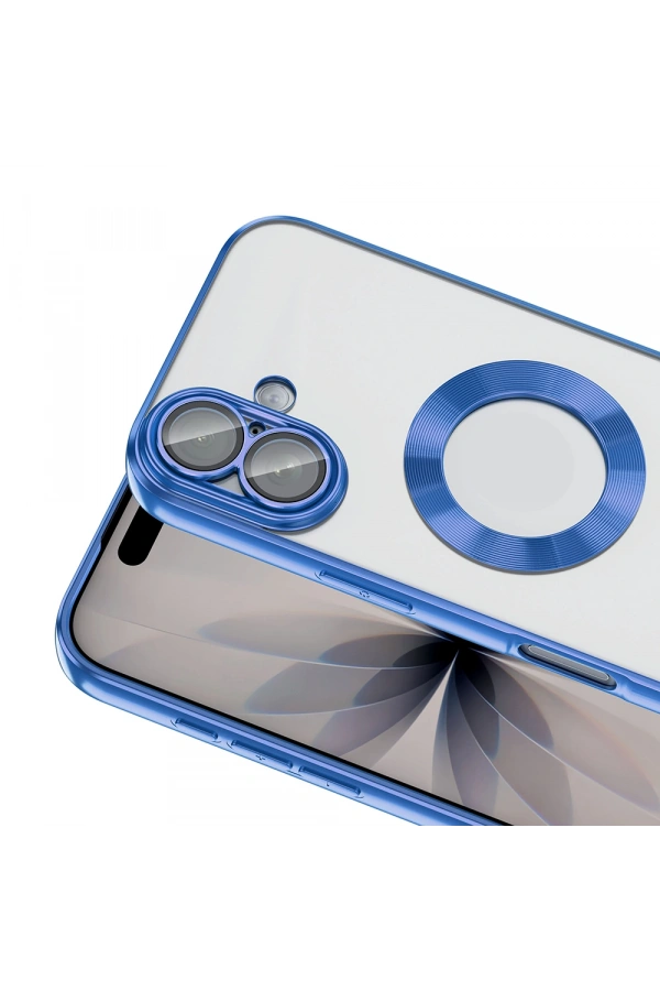Apple iPhone 17 Kılıf Kamera Korumalı Logo Gösteren Zore Omega Kapak