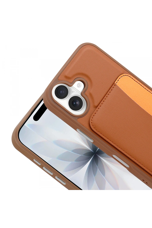 Apple iPhone 17 Kılıf Kartlıklı Zore X-Kart Silikon Kapak