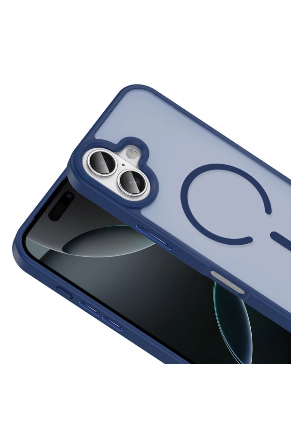 Apple iPhone 17 Kılıf M-safe Şarj Özellikli Mat Arka Yüzey Zore Sio Kapak