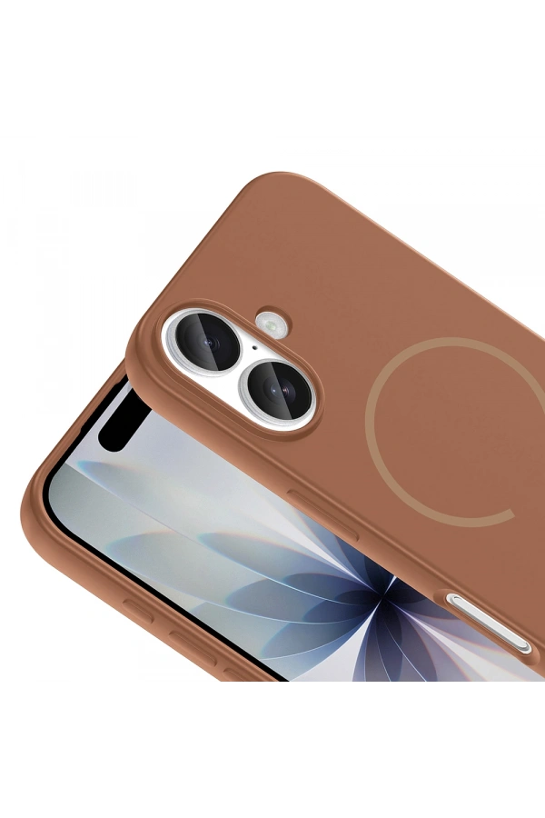 Apple iPhone 17 Kılıf M-safe Şarj Özellikli Zore Meta Kapak