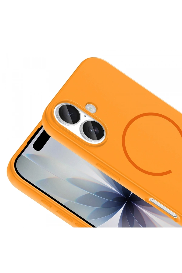 Apple iPhone 17 Kılıf M-safe Şarj Özellikli Zore Meta Kapak