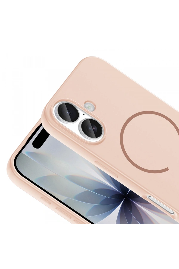 Apple iPhone 17 Kılıf M-safe Şarj Özellikli Zore Meta Kapak