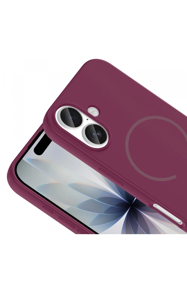 Apple iPhone 17 Kılıf M-safe Şarj Özellikli Zore Meta Kapak