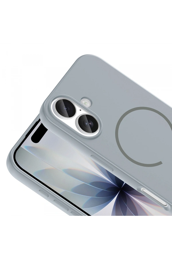 Apple iPhone 17 Kılıf M-safe Şarj Özellikli Zore Meta Kapak