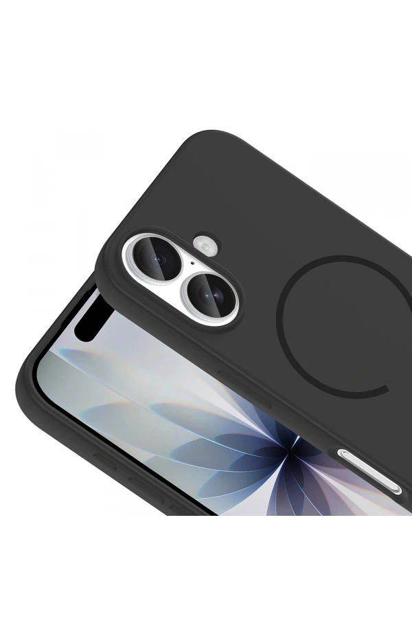 Apple iPhone 17 Kılıf M-safe Şarj Özellikli Zore Meta Kapak