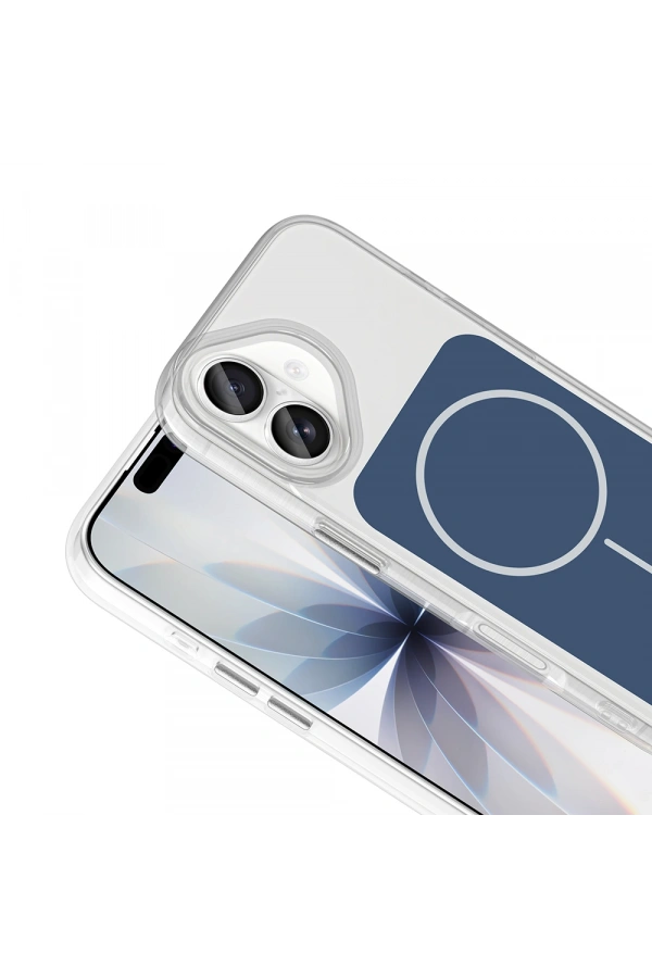 Apple iPhone 17 Kılıf Metal Buton Tasarımlı Zore İkonik Sert Silikon Kapak