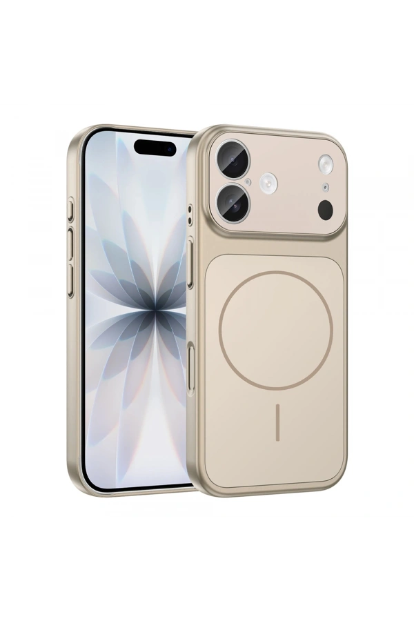Apple iPhone 17 Kılıf Zore M-Safe Şarj Özellikli Kamera Korumalı Formen Kapak