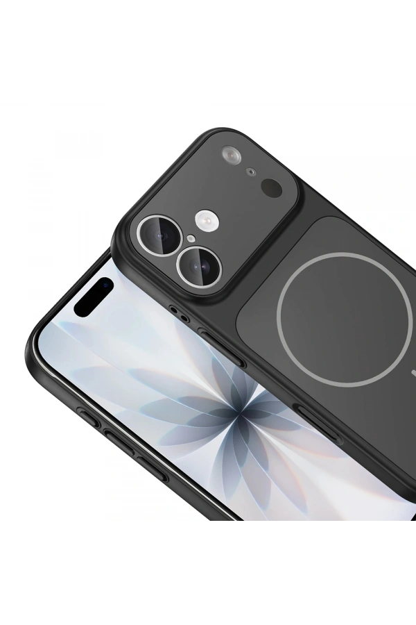 Apple iPhone 17 Kılıf Zore M-Safe Şarj Özellikli Kamera Korumalı Formen Kapak