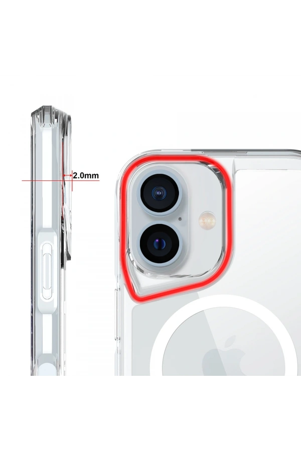 Apple iPhone 17 Kılıf Zore M-safe Şarj Özellikli T-Max M-safe Kapak