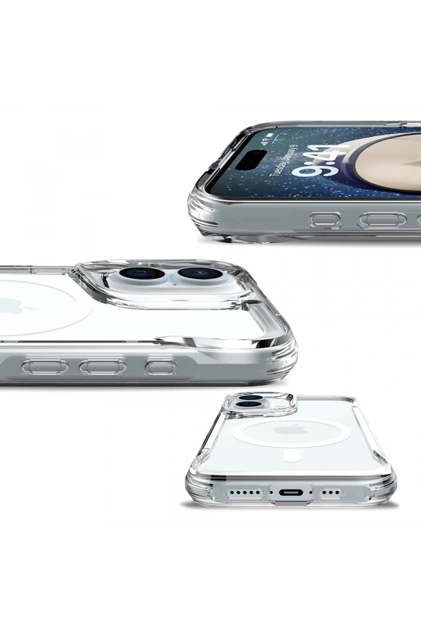 Apple iPhone 17 Kılıf Zore M-safe Şarj Özellikli T-Max M-safe Kapak