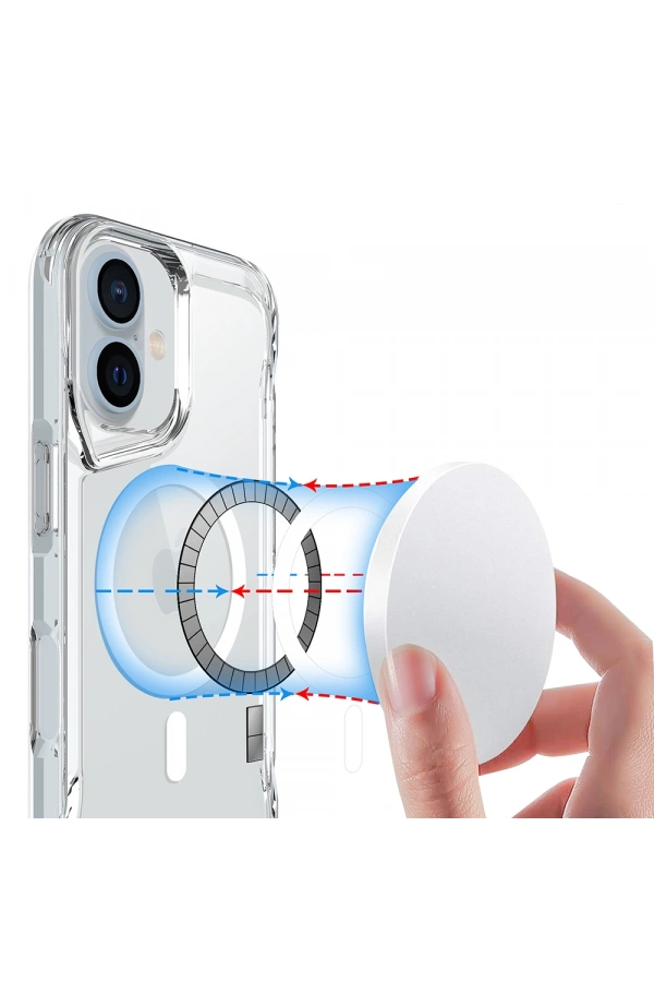 Apple iPhone 17 Kılıf Zore M-safe Şarj Özellikli T-Max M-safe Kapak